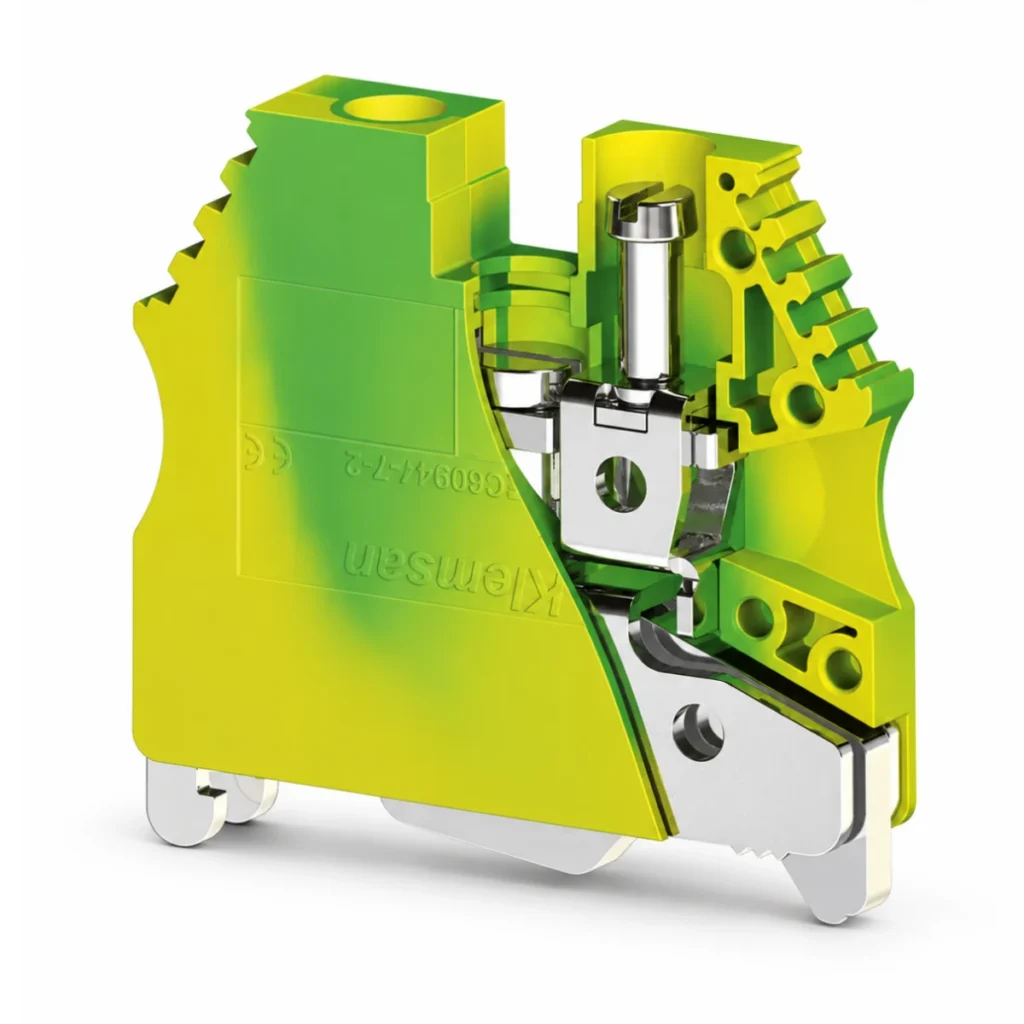 Klemsan AVK 6TK 334460 Vidalı Topraklama Klemensi – 6 mm²