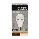 9W Şarjlı LED Ampul – Beyaz Işık, E27, 6400K