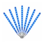 LED Meteor Yağmuru Işığı – 50 cm, 8 Boru, 220V