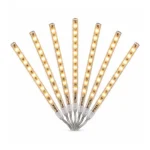 LED Meteor Yağmuru Işığı – 50 cm, 8 Boru, 220V