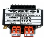 Trafo , 380V / 110V 24 VA