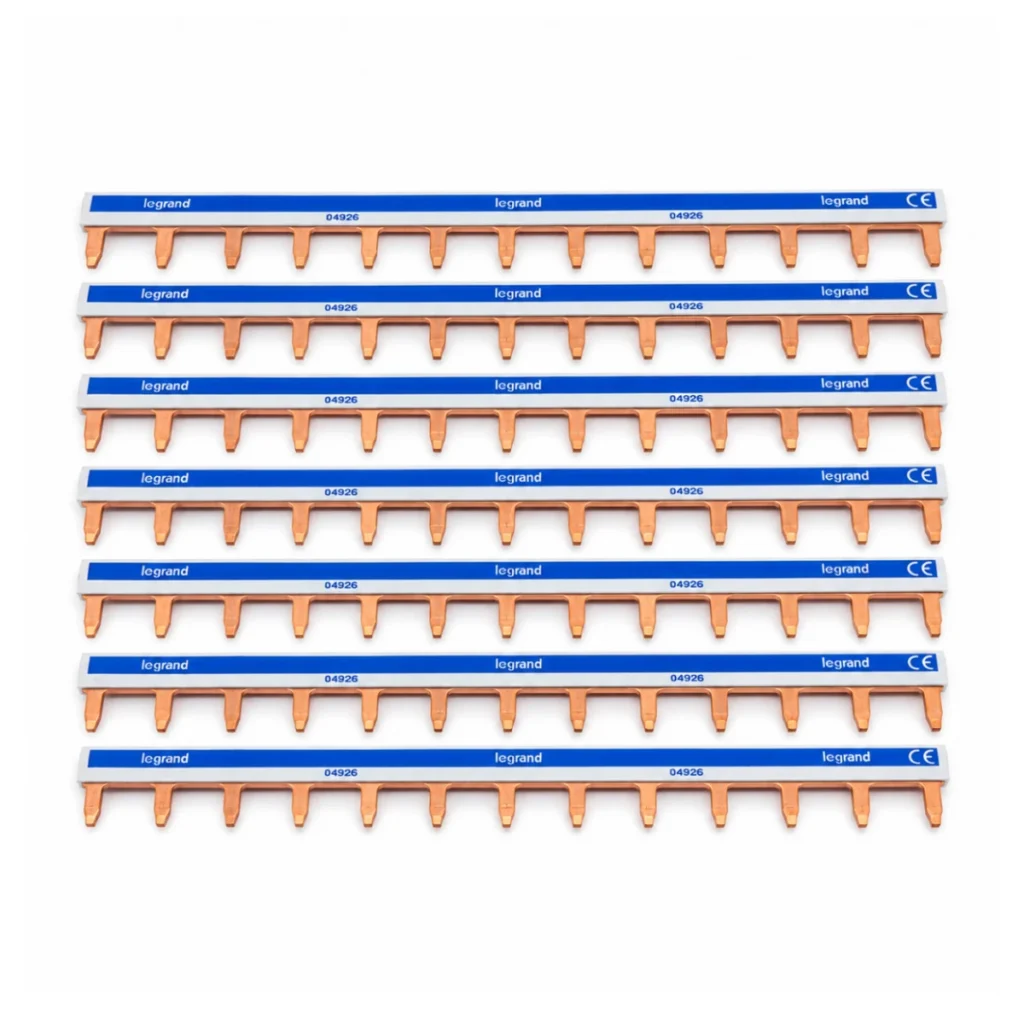 Yatay Tarak Bara – 63A, 400V, 16 mm², 13 Modül