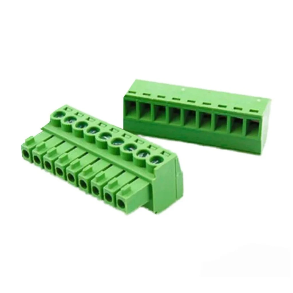 10 Pin 3.81 mm Dişi Geçmeli PLC Klemens