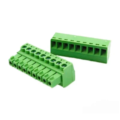 10 Pin 3.81 mm Dişi Geçmeli PLC Klemens