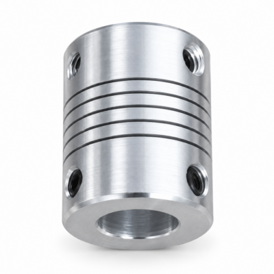 Alüminyum Kaplin 8x8 mm (Gövde Ø25 mm, Boy 25 mm)