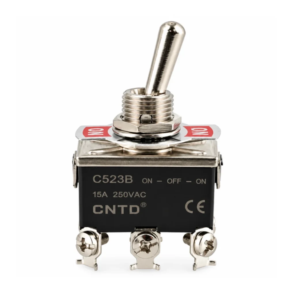 CNTD C523 On-Off-On 6 Pin Toggle Switch