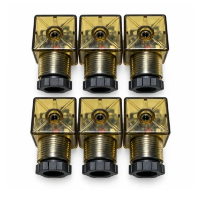 VALF-SOKET-24VDC-LED